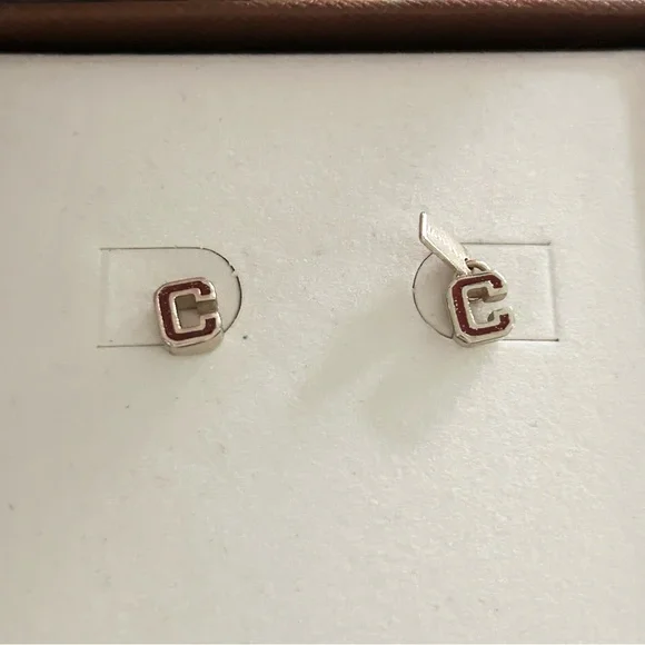 Coach Vintage C Gold Necklace and Earrings Set - Picture 5 of 9